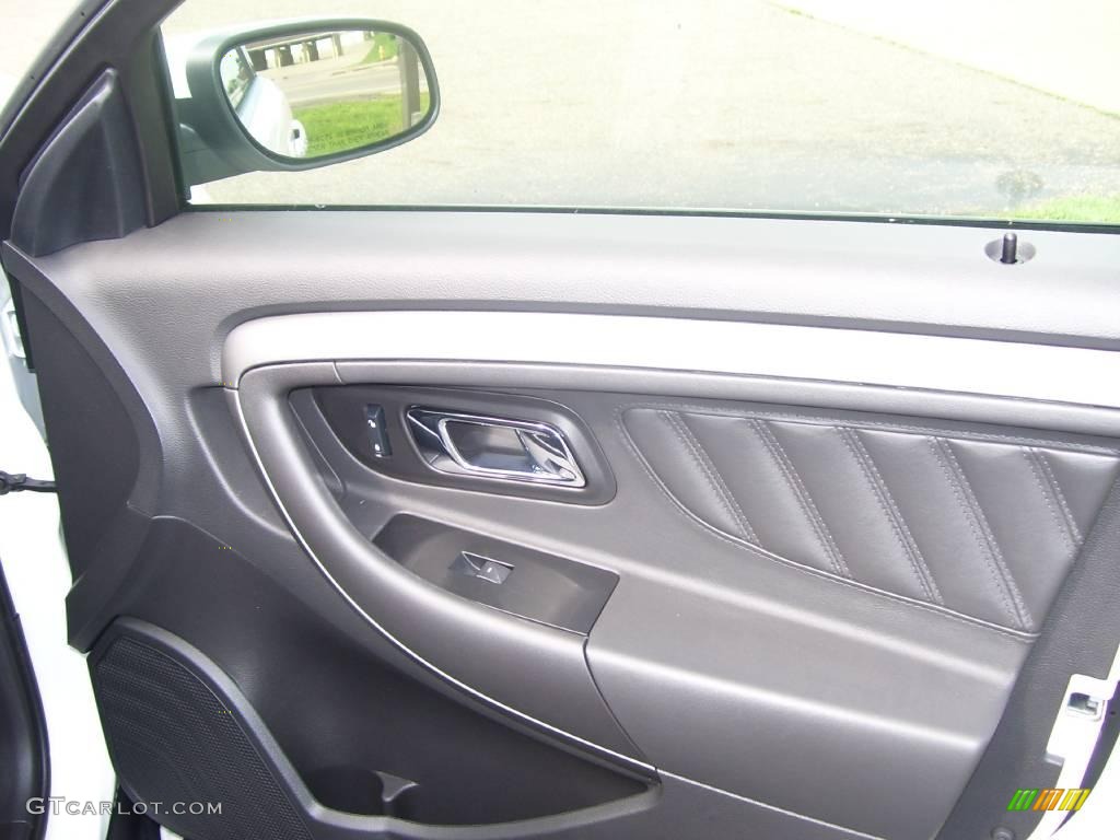 2010 Taurus SEL - White Platinum Metallic Tri-Coat / Charcoal Black photo #15