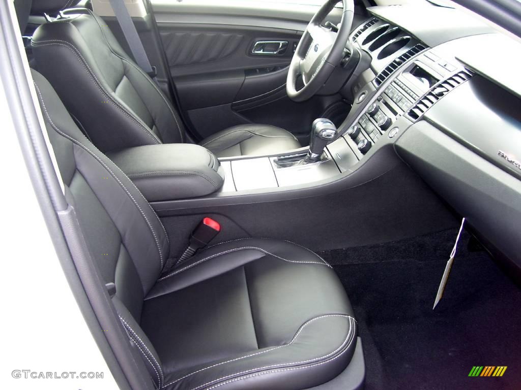 2010 Taurus SEL - White Platinum Metallic Tri-Coat / Charcoal Black photo #16