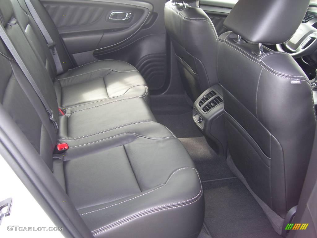2010 Taurus SEL - White Platinum Metallic Tri-Coat / Charcoal Black photo #19
