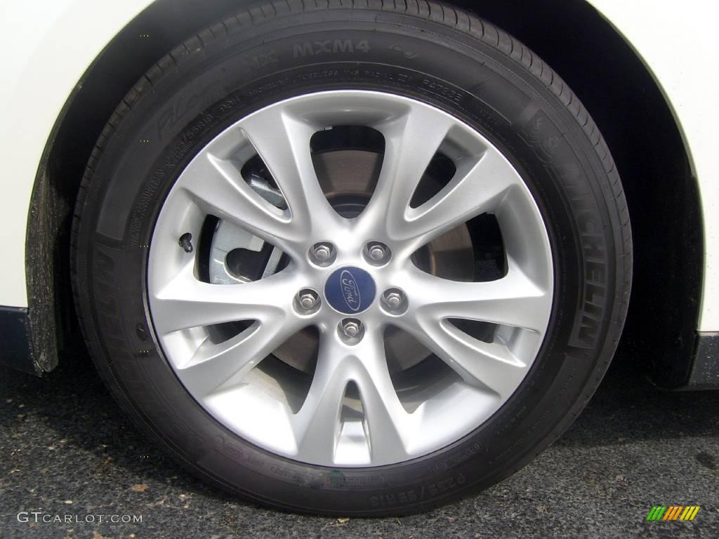 2010 Taurus SEL - White Platinum Metallic Tri-Coat / Charcoal Black photo #23