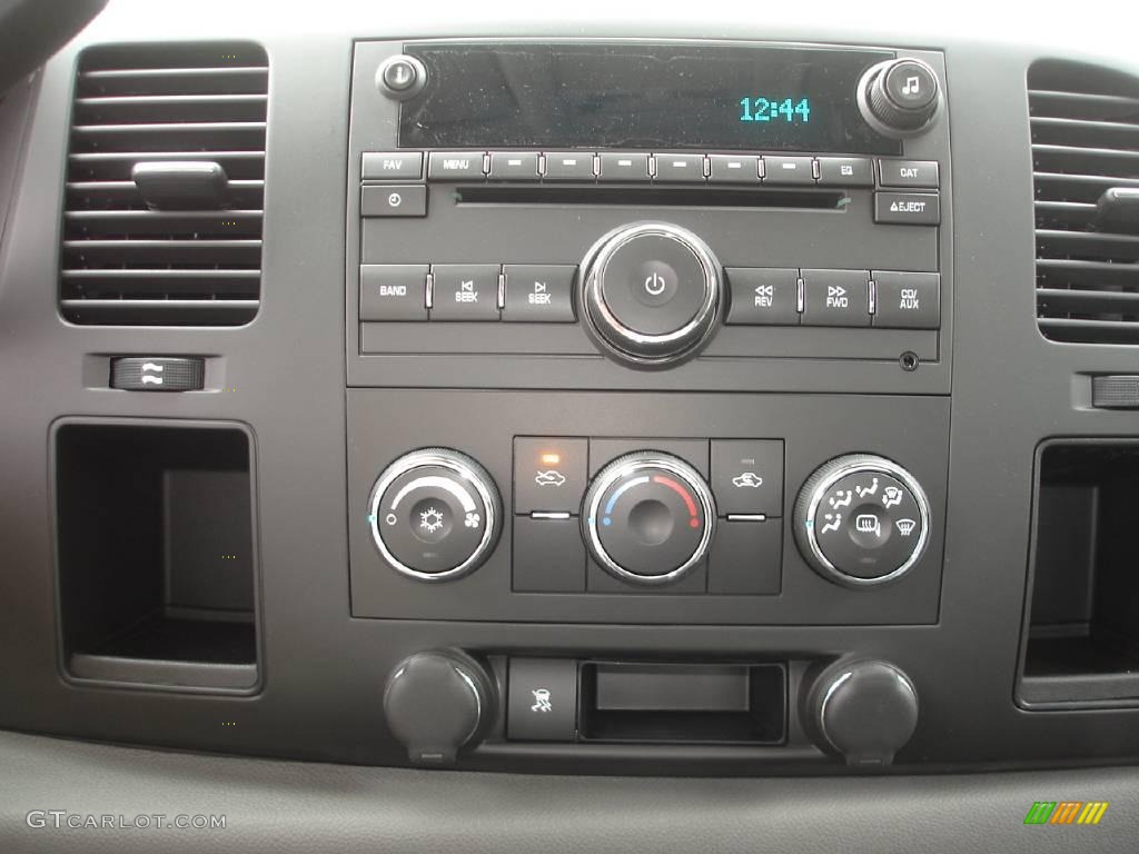 2009 Silverado 1500 Extended Cab 4x4 - Silver Birch Metallic / Dark Titanium photo #13