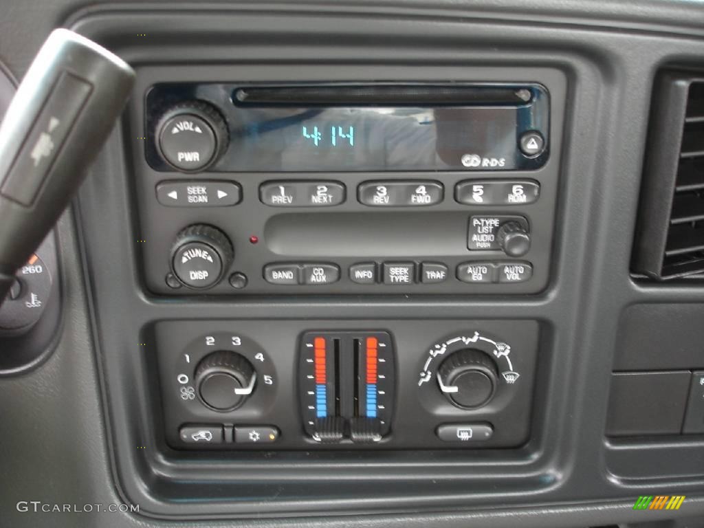 2003 Silverado 1500 LS Regular Cab 4x4 - Dark Gray Metallic / Dark Charcoal photo #12