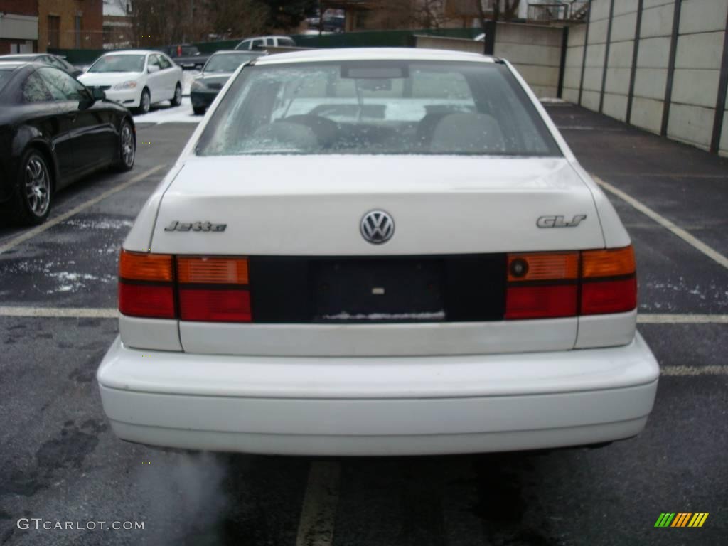 1997 Jetta GLS Sedan - Cool White / Grey photo #3