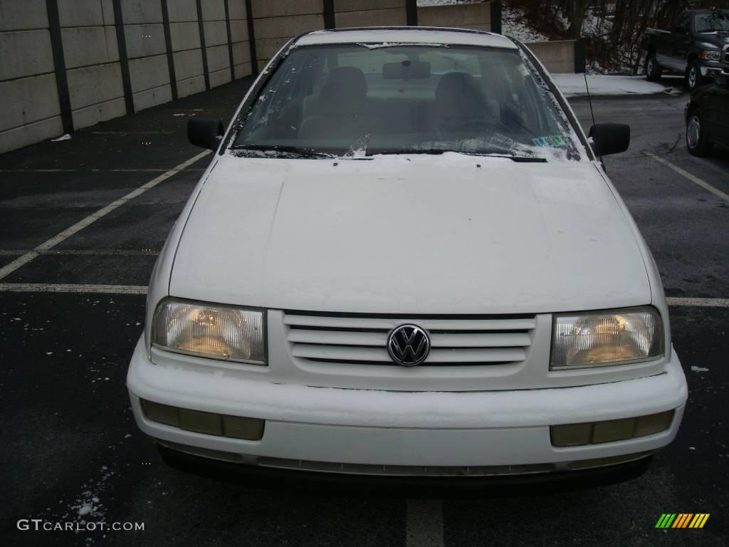 1997 Jetta GLS Sedan - Cool White / Grey photo #7