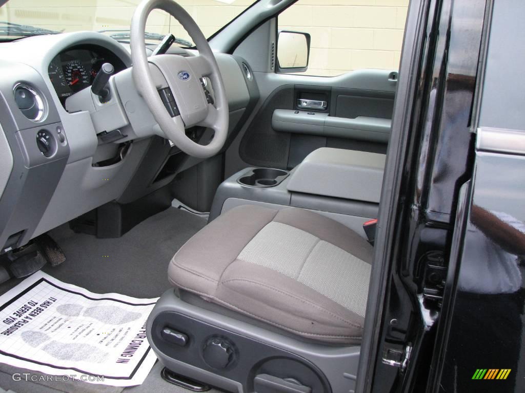 2006 F150 XLT SuperCrew 4x4 - Black / Tan photo #8