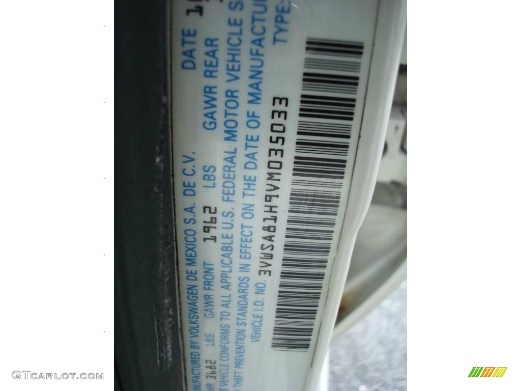 1997 Jetta GLS Sedan - Cool White / Grey photo #19