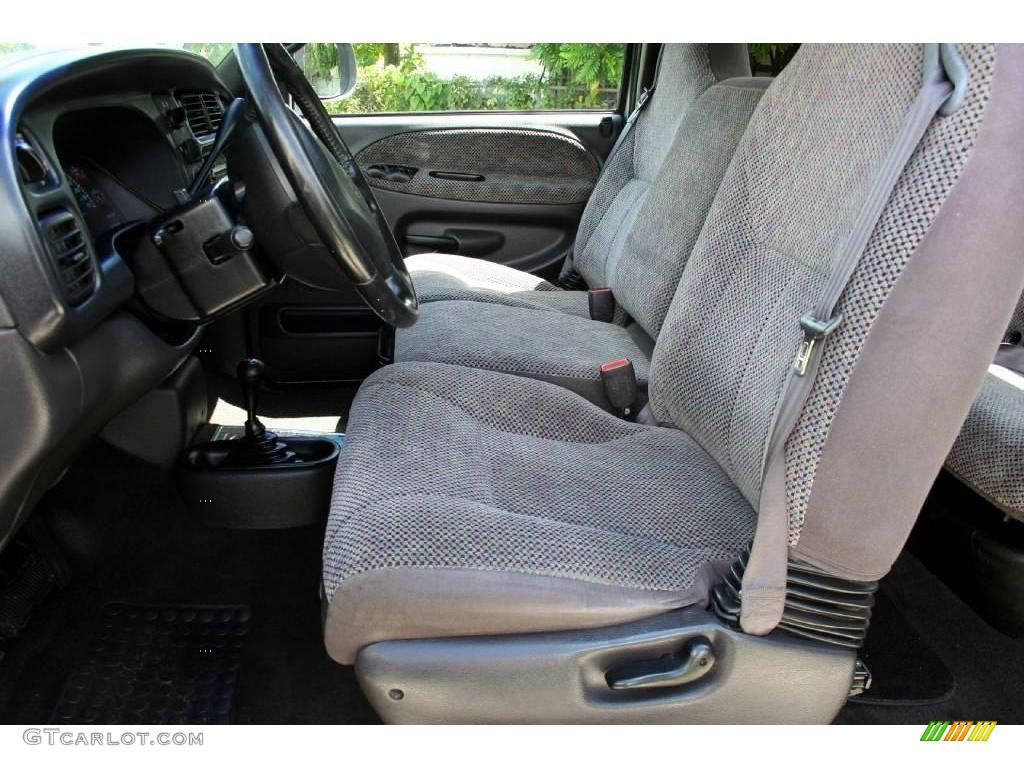 2000 Ram 2500 SLT Extended Cab 4x4 - Light Driftwood Satin Glow / Mist Gray photo #37
