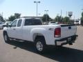 2009 Summit White GMC Sierra 2500HD SLE Extended Cab 4x4  photo #4