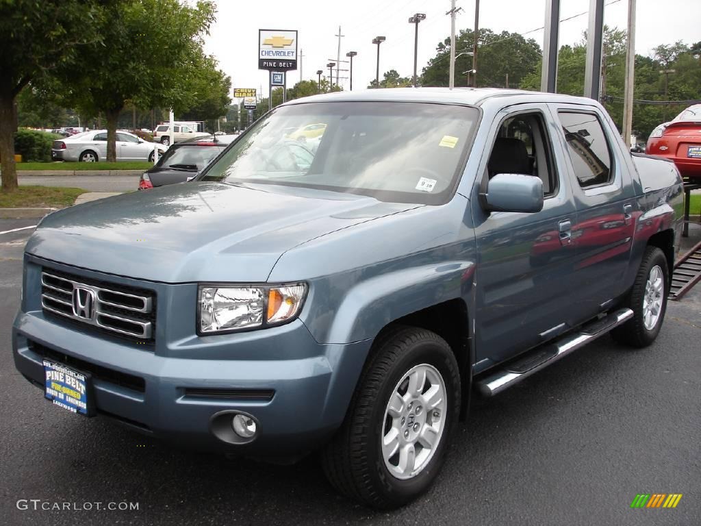 2007 Ridgeline RTL - Steel Blue Metallic / Gray photo #1