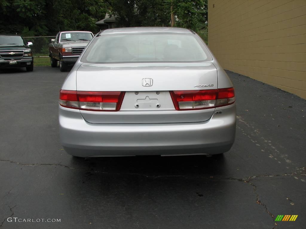 2003 Accord EX V6 Sedan - Satin Silver Metallic / Black photo #6