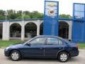 2003 Eternal Blue Pearl Honda Civic LX Sedan  photo #2