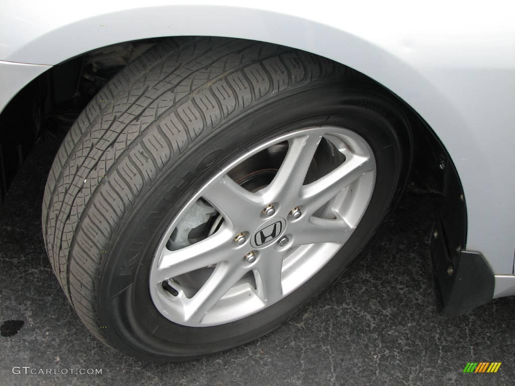 2003 Accord EX V6 Sedan - Satin Silver Metallic / Black photo #13