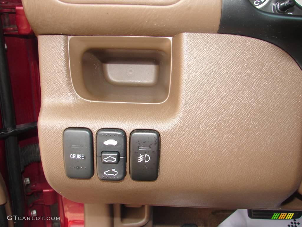 2003 CR-V EX 4WD - Chianti Red Pearl / Saddle photo #11