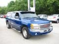 2004 Marine Blue Metallic GMC Sierra 1500 SLE Extended Cab 4x4  photo #5