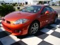 2006 Sunset Orange Pearlescent Mitsubishi Eclipse GT Coupe  photo #2