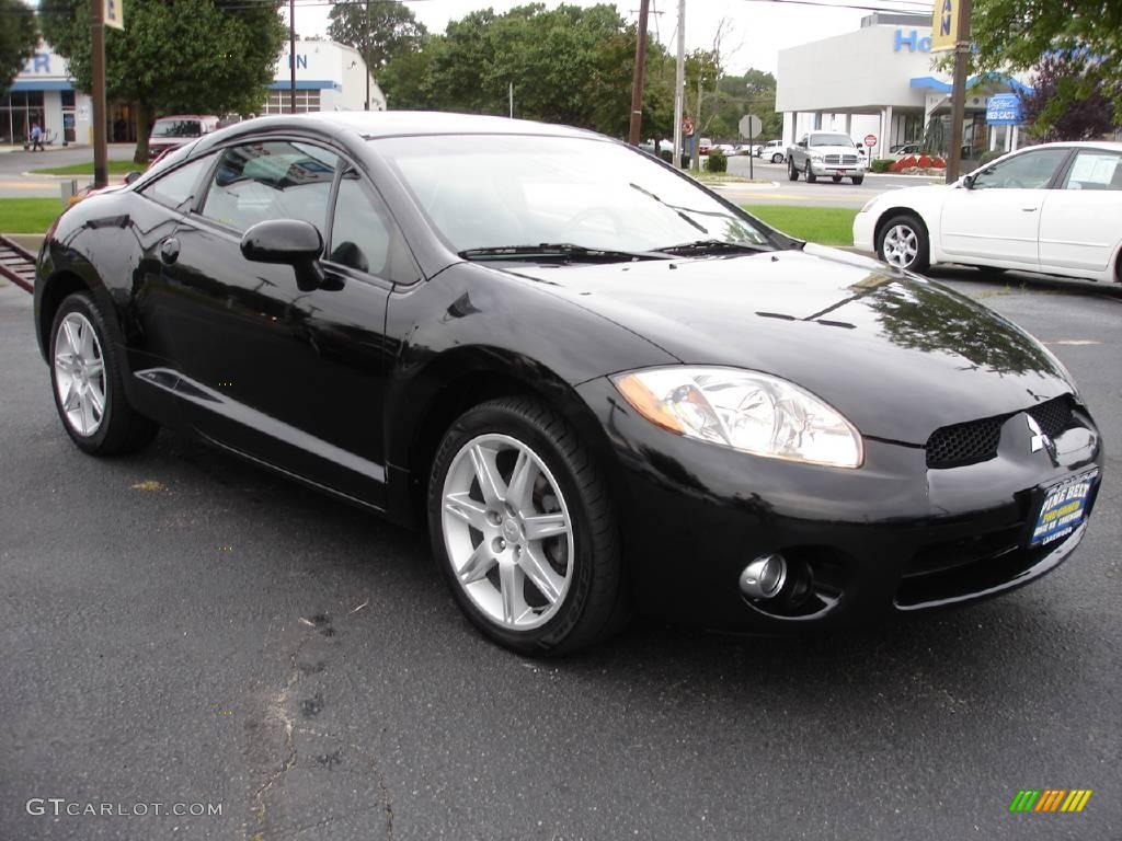 2006 Eclipse GT Coupe - Kalapana Black / Dark Charcoal photo #2
