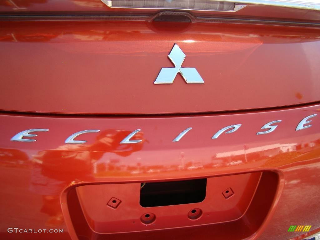 2006 Eclipse GT Coupe - Sunset Orange Pearlescent / Terra Cotta photo #21
