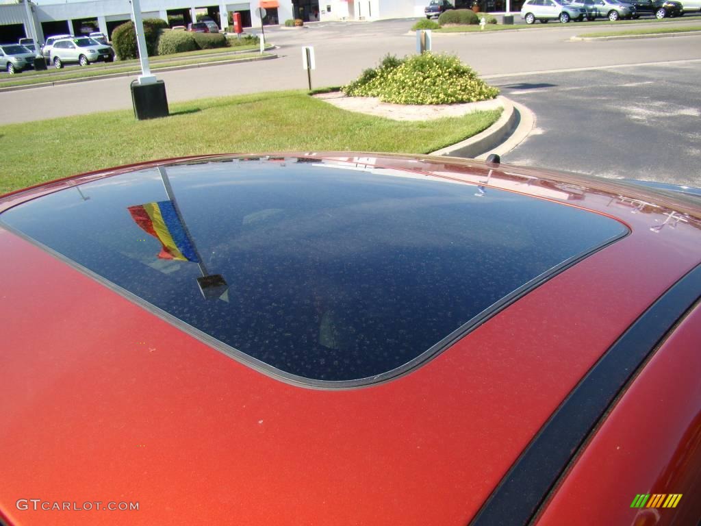 2006 Eclipse GT Coupe - Sunset Orange Pearlescent / Terra Cotta photo #23