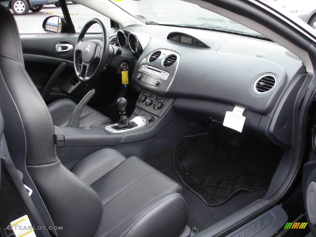 2006 Eclipse GT Coupe - Kalapana Black / Dark Charcoal photo #12
