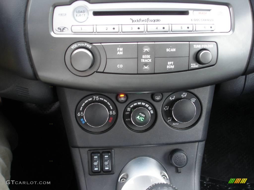 2006 Eclipse GT Coupe - Kalapana Black / Dark Charcoal photo #13