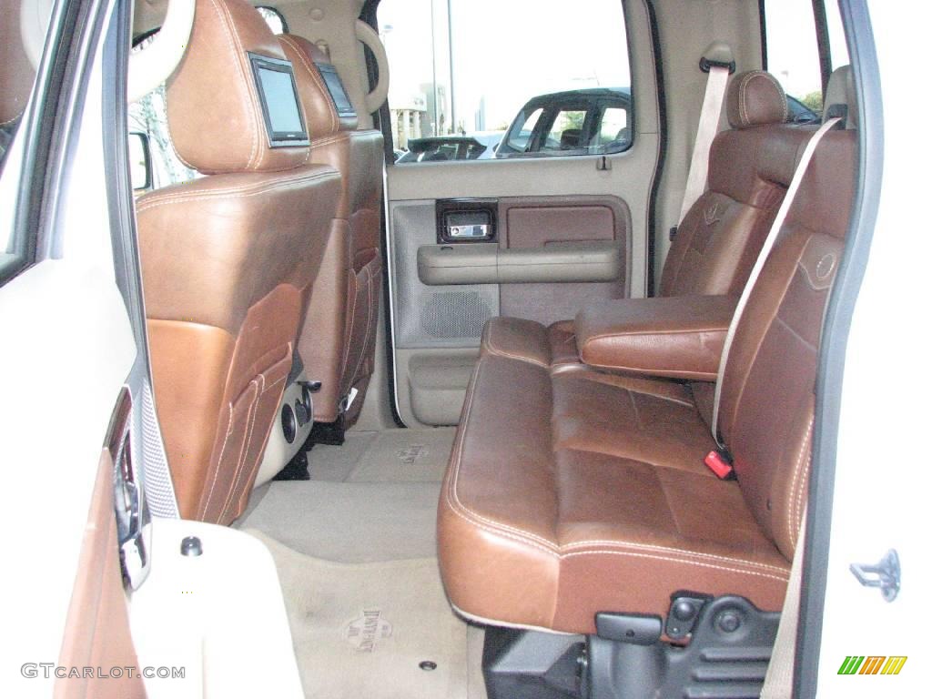 2007 F150 King Ranch SuperCrew 4x4 - Oxford White / Castano Brown Leather photo #13