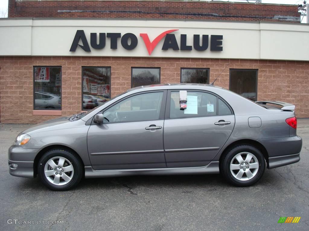 2006 Corolla S - Phantom Gray Pearl / Stone photo #1