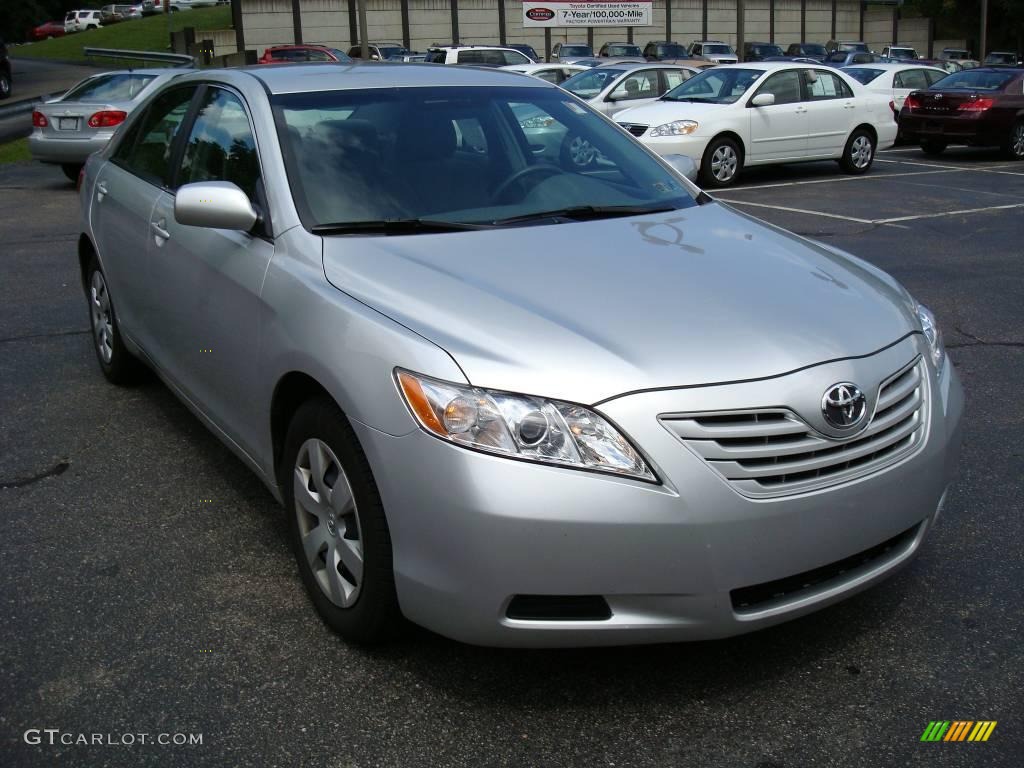 2008 Camry LE - Classic Silver Metallic / Bisque photo #6