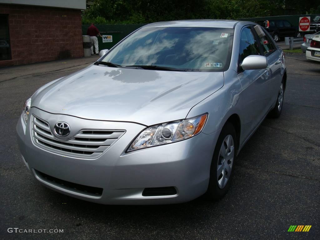 2008 Camry LE - Classic Silver Metallic / Bisque photo #8