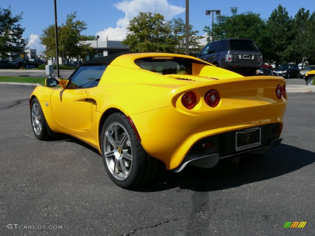 2005 Elise  - Saffron Yellow / Black photo #8