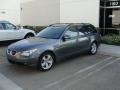 2007 Titanium Grey Metallic BMW 5 Series 530xi Sport Wagon  photo #7