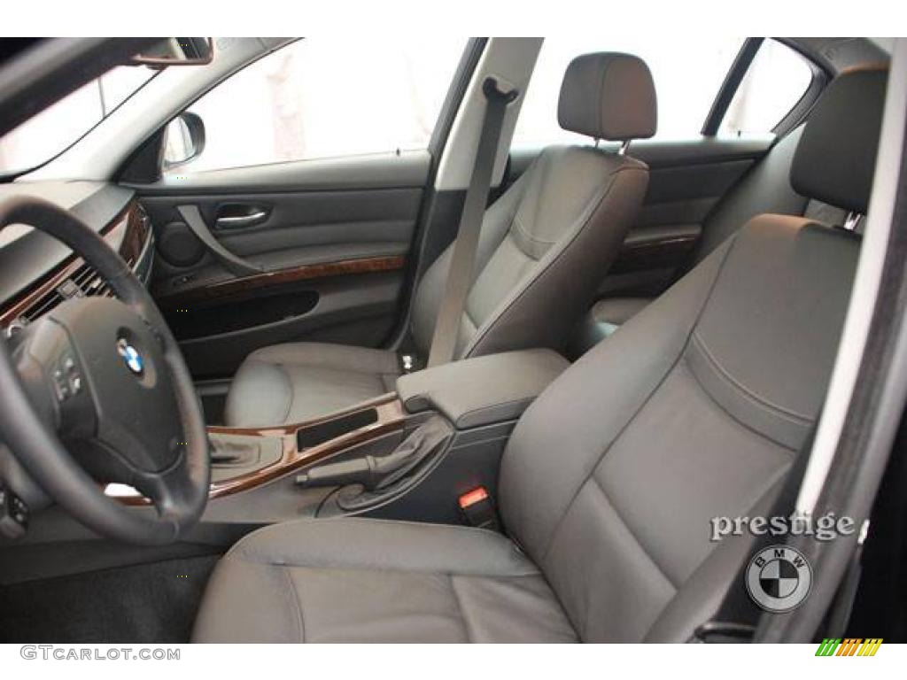 2009 3 Series 328i Sedan - Black Sapphire Metallic / Black photo #9