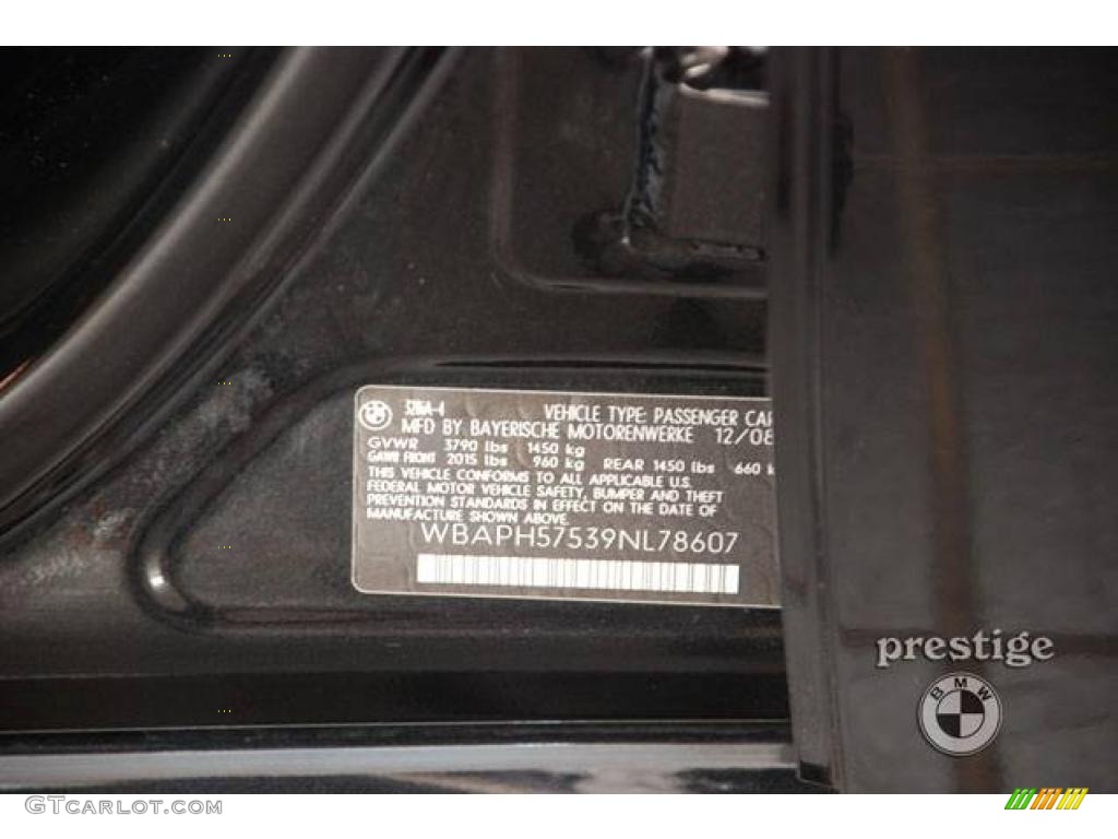 2009 3 Series 328i Sedan - Black Sapphire Metallic / Black photo #10