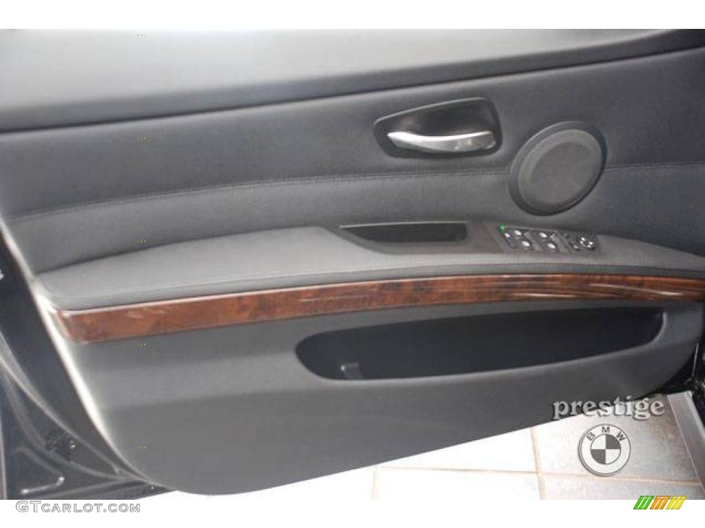 2009 3 Series 328i Sedan - Black Sapphire Metallic / Black photo #12