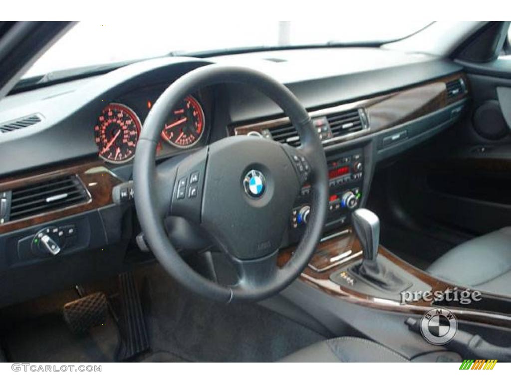 2009 3 Series 328i Sedan - Black Sapphire Metallic / Black photo #15