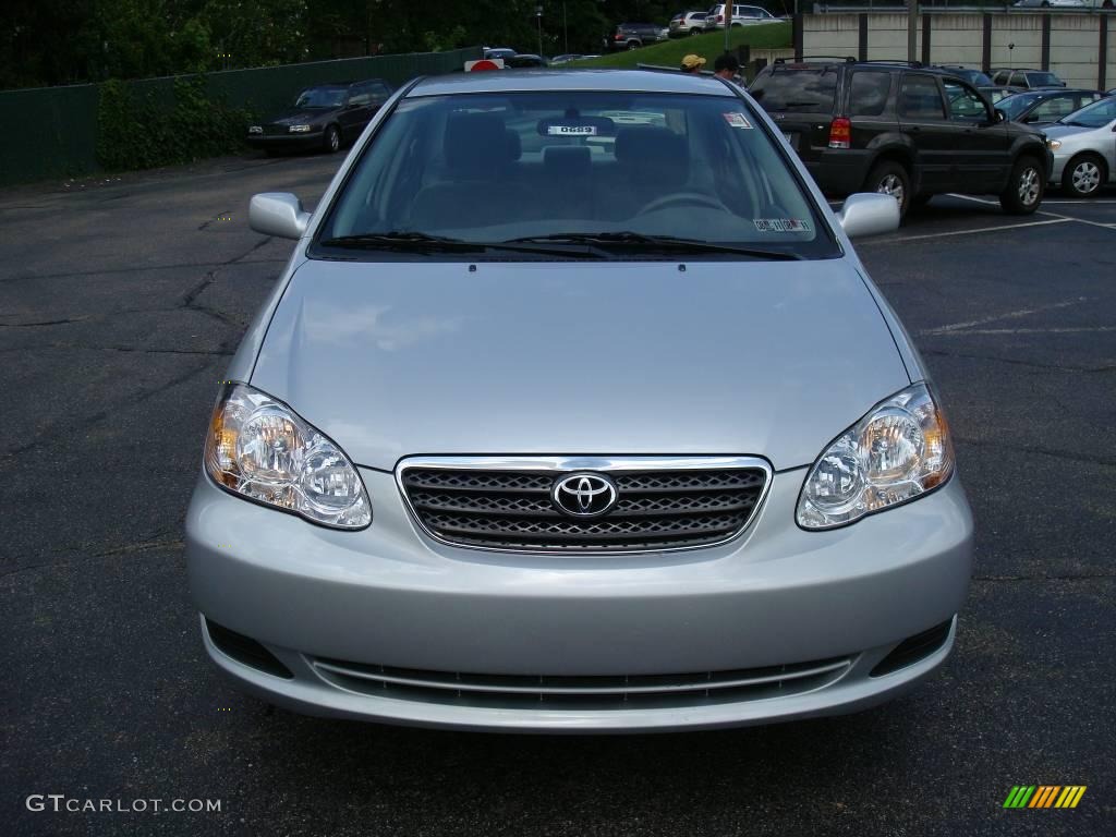 2008 Corolla LE - Silver Streak Mica / Stone photo #7