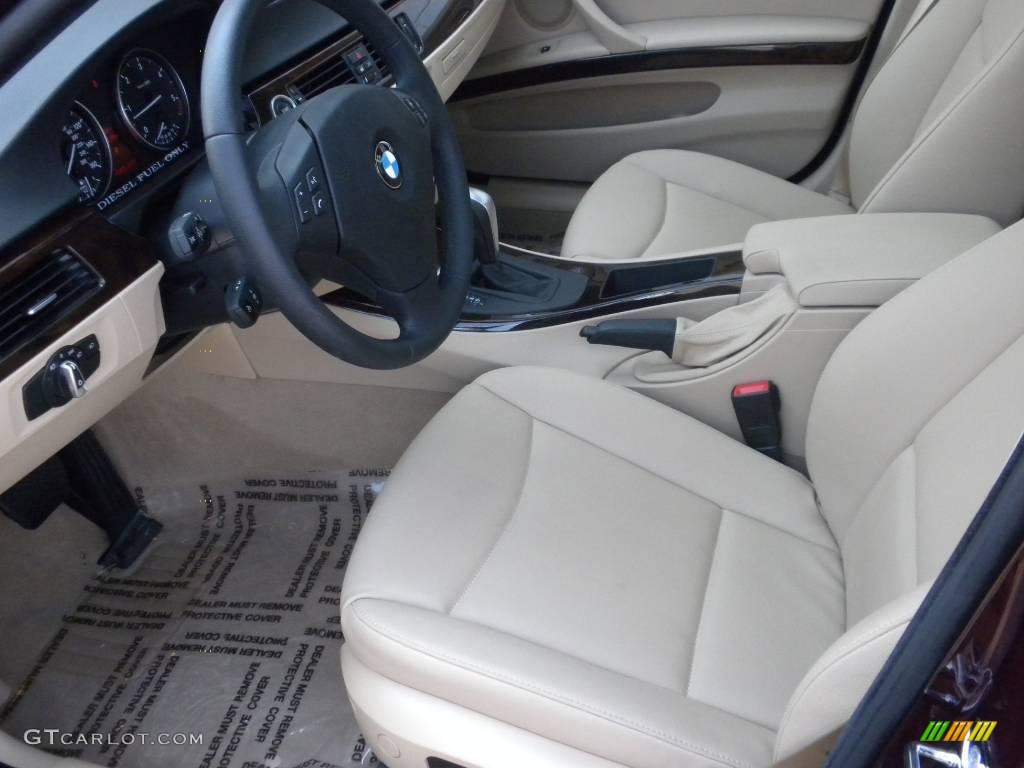2009 3 Series 335d Sedan - Barbara Red Metallic / Beige photo #6