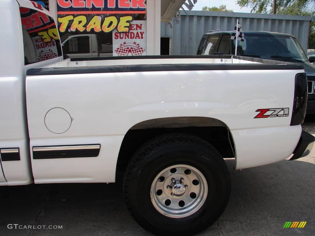 2002 Silverado 1500 LS Regular Cab 4x4 - Summit White / Graphite Gray photo #13