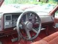 Crimson Red Metallic - C/K K1500 Regular Cab 4x4 Photo No. 9