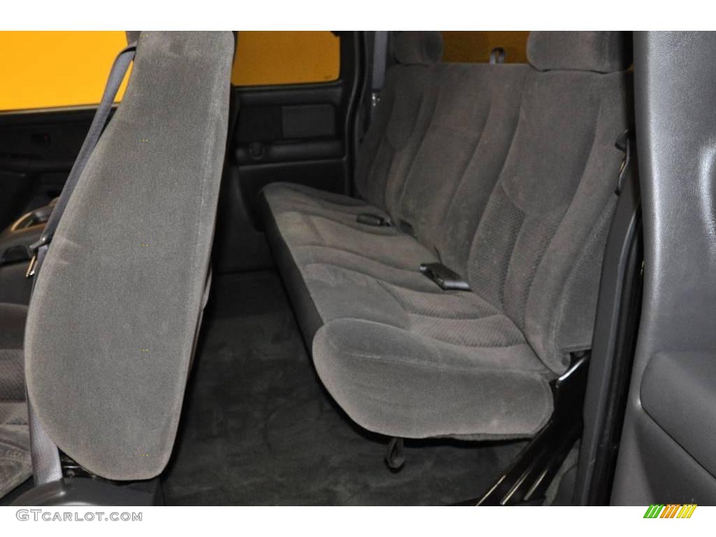 2003 Silverado 1500 LS Extended Cab 4x4 - Dark Gray Metallic / Dark Charcoal photo #13