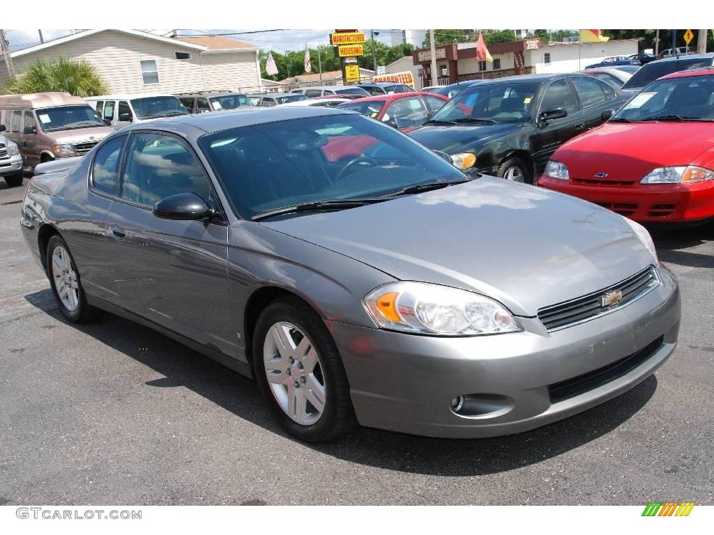 2006 Monte Carlo LT - Dark Silver Metallic / Gray photo #4