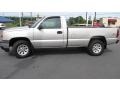 2006 Silver Birch Metallic Chevrolet Silverado 1500 Regular Cab 4x4  photo #2