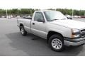2006 Silver Birch Metallic Chevrolet Silverado 1500 Regular Cab 4x4  photo #7