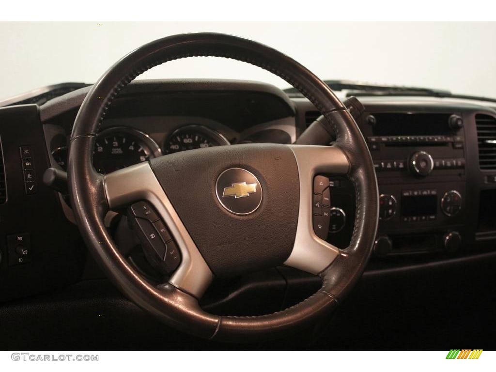 2007 Silverado 1500 LT Extended Cab 4x4 - Desert Brown Metallic / Ebony Black photo #9