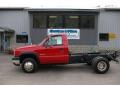 Victory Red - Silverado 3500HD Regular Cab 4x4 Chassis Photo No. 2