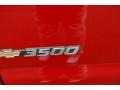 Victory Red - Silverado 3500HD Regular Cab 4x4 Chassis Photo No. 3