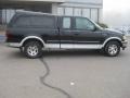 1997 Black Ford F150 Lariat Extended Cab  photo #2
