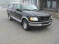 1997 Black Ford F150 Lariat Extended Cab  photo #12