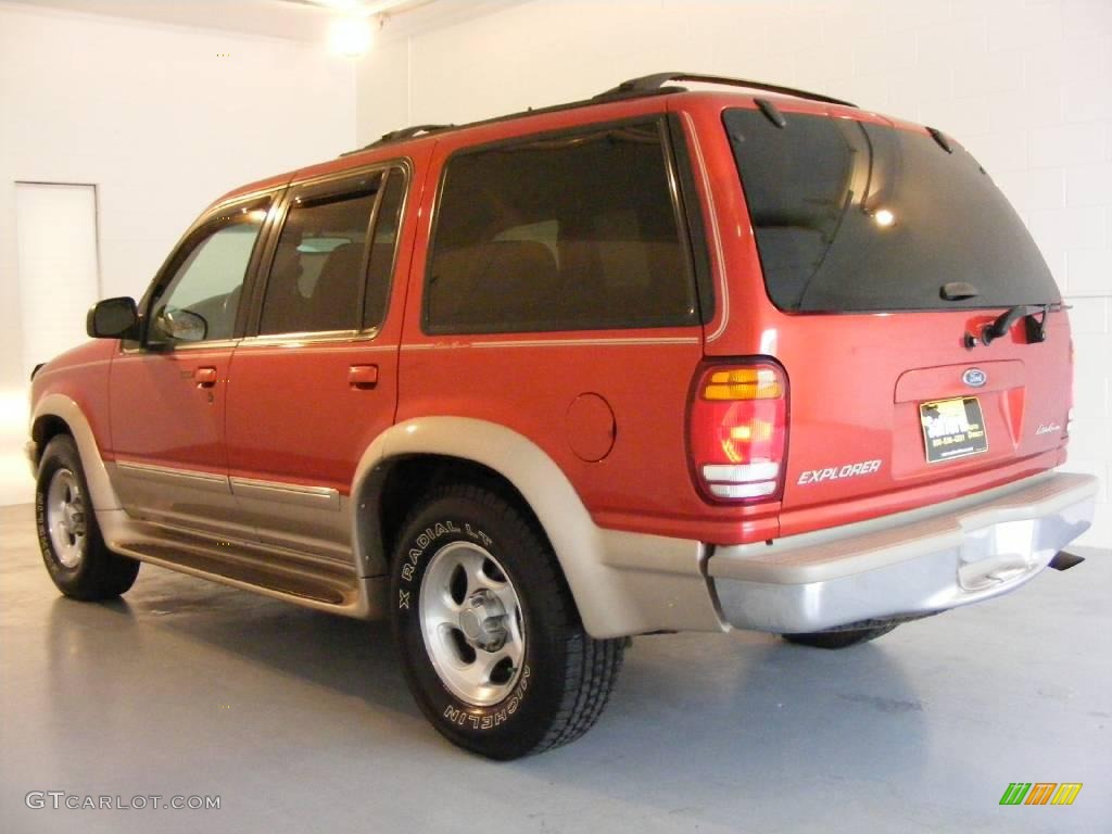 1998 Explorer Eddie Bauer 4x4 - Bright Amber Metallic / Medium Prairie Tan photo #6