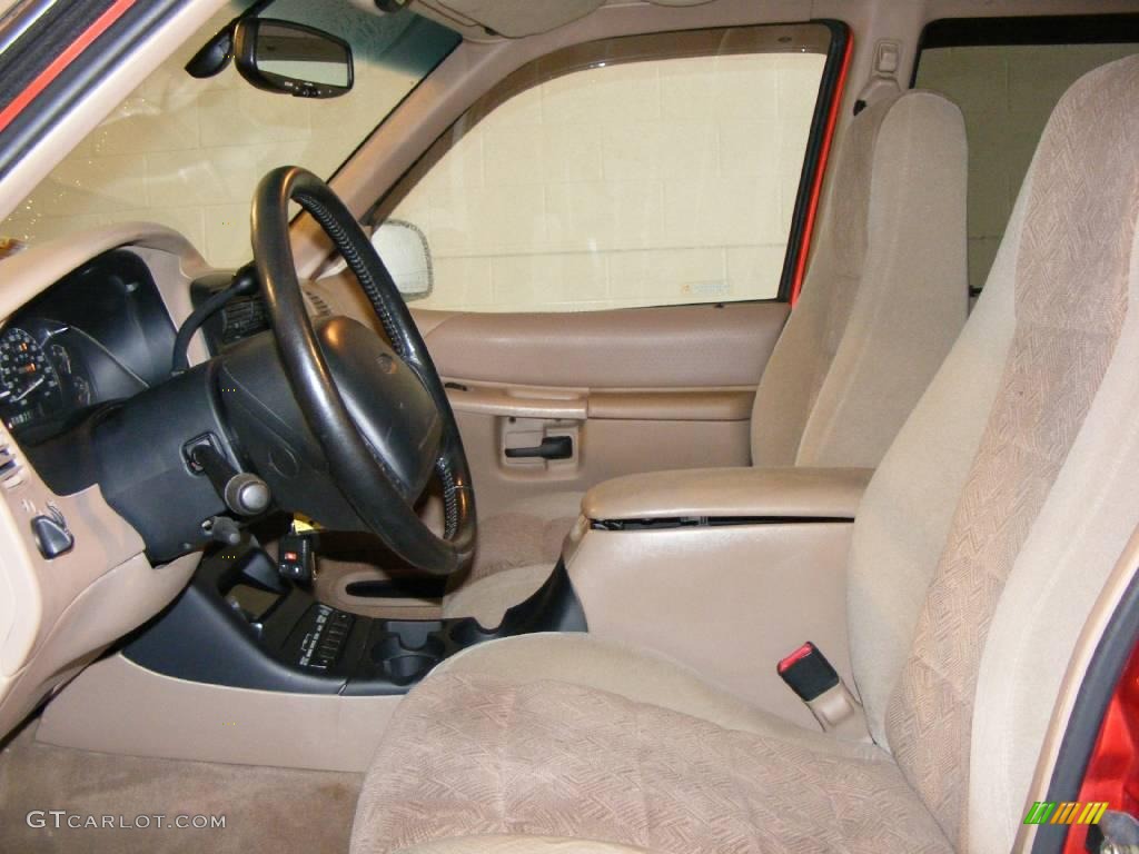 1998 Explorer Eddie Bauer 4x4 - Bright Amber Metallic / Medium Prairie Tan photo #12