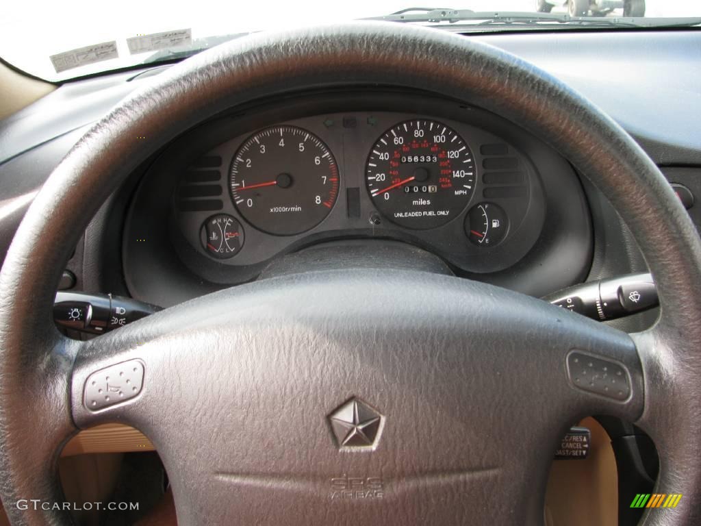 1998 Sebring LX Coupe - Cafe Latte Metallic / Camel photo #17